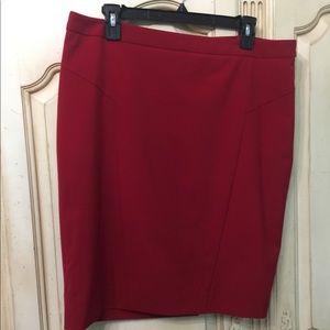 The Limited NWOT Red Pencil Skirt